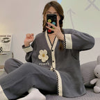 Cotton Maternity Sleepwear for Postpartum Nursing