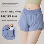 Women's Mesh Quick-Dry Fitness Shorts