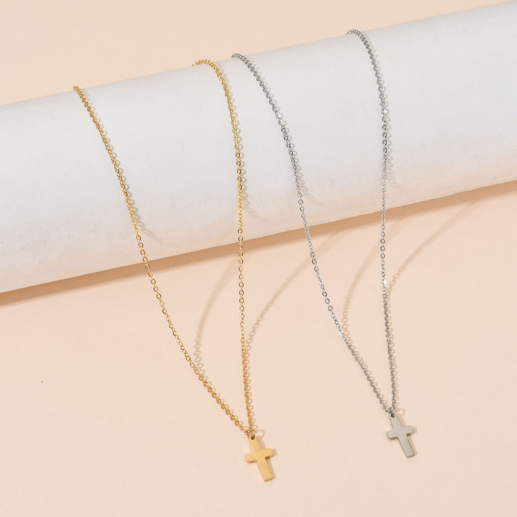 Stainless Steel Cross Necklace