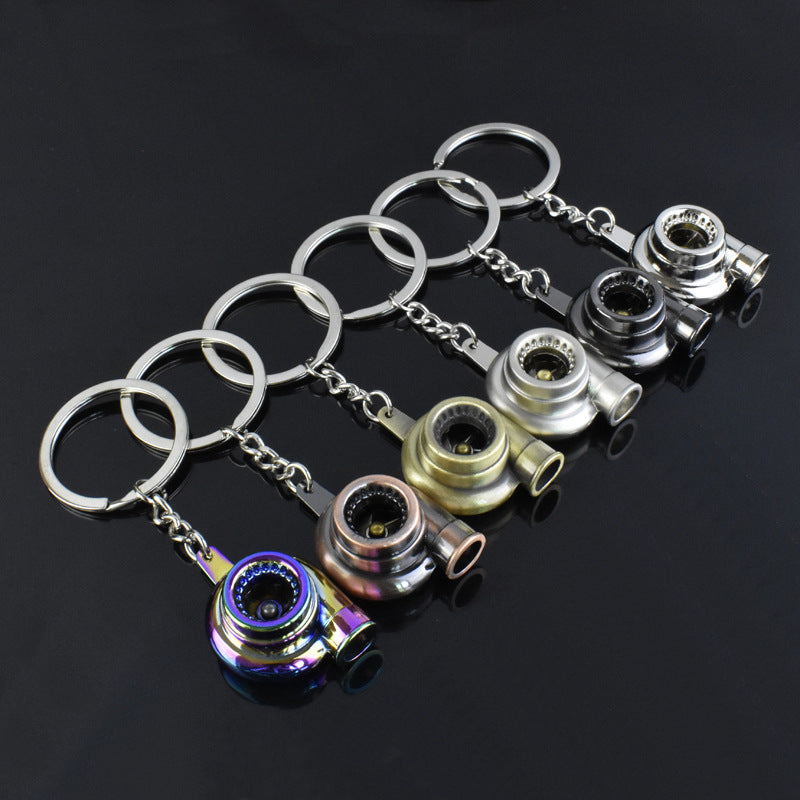 Creative Turbocharger Engine Metal Keychain Accessory | Accessory