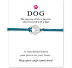 Pet Bracelet with Star and Paw Print Design