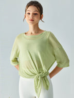 Lightweight Loose Summer Yoga Cover-Up for Women