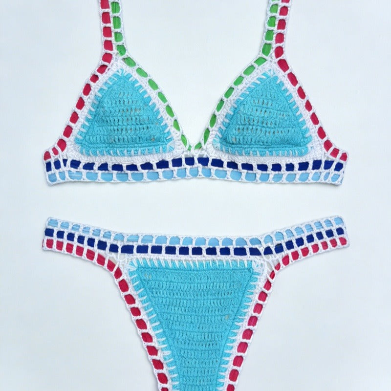 Hand-Crocheted Bikini Set