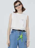 Vintage Loose High-Waist Denim Shorts for Women