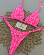 Brazilian Floral Triangle Bikini Set