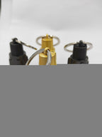 Alloy and Copper Material Creative Drill Keychain | Accessory