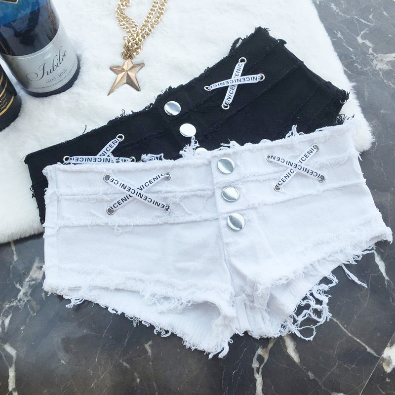 Summer Women's Denim Shorts - Fashionable Design