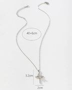 Crown Cross Pendant Necklace