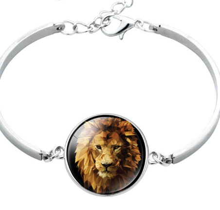 Animal Horse Glass Time Stone Bracelet