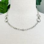 Double Equestrian Chain Necklace | Jewelry