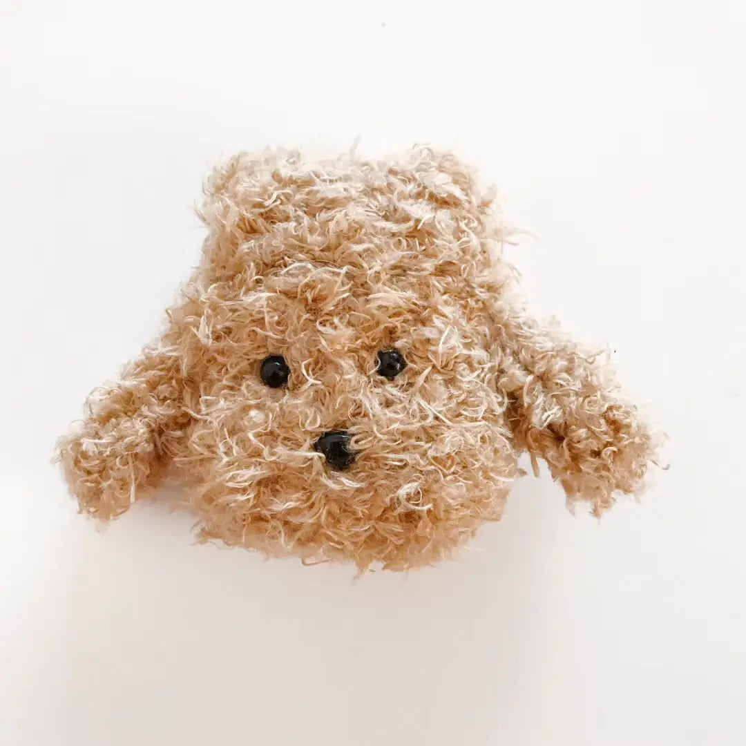 Plush Teddy Dog AirPods 2 Protective Case for Wireless Earbuds | Accessory