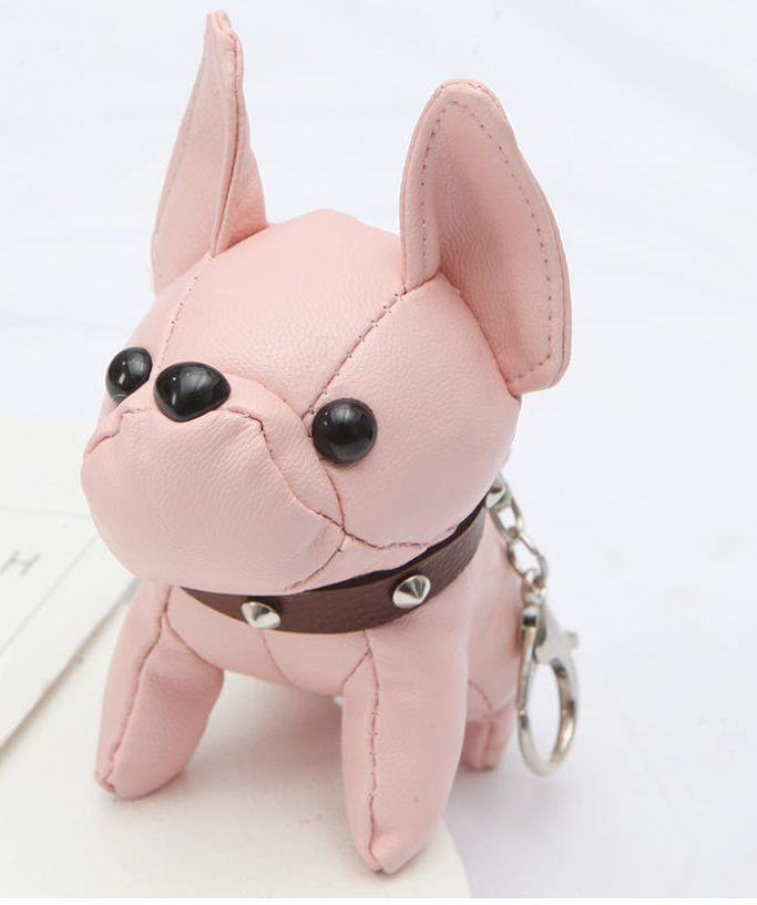 Bulldog Pendant Car Decoration Pet Dog Keychain | Accessory