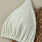 Lace-Up Bikini Swimsuit for Women