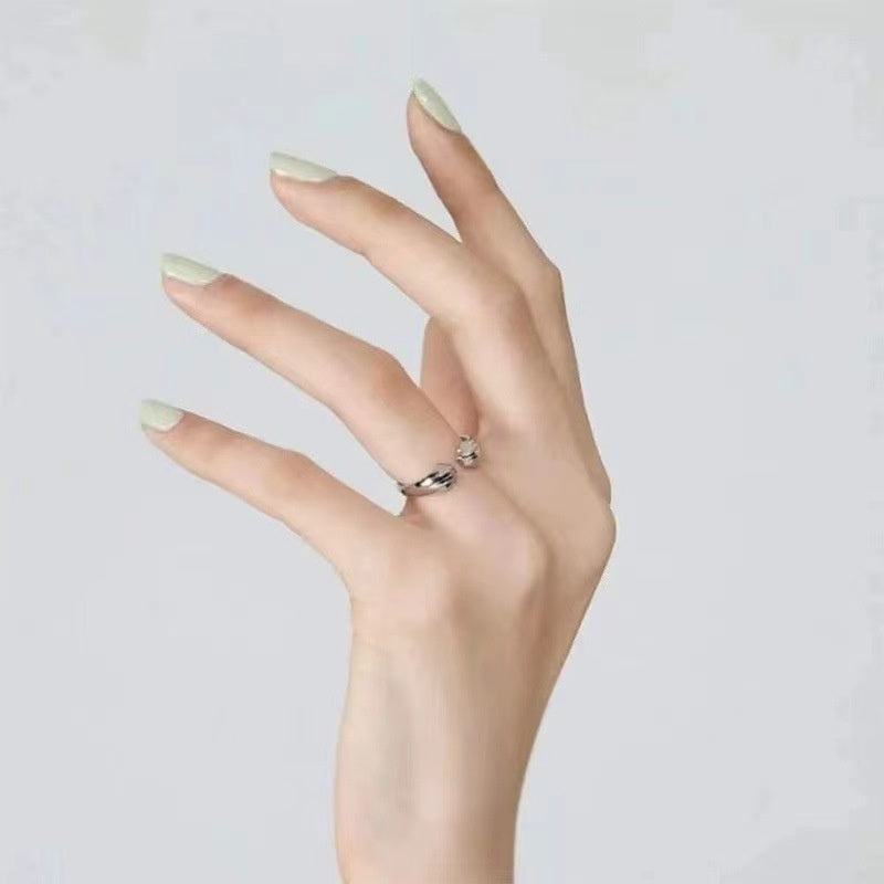 Creative Cat Footprint Ring for Women Fashion