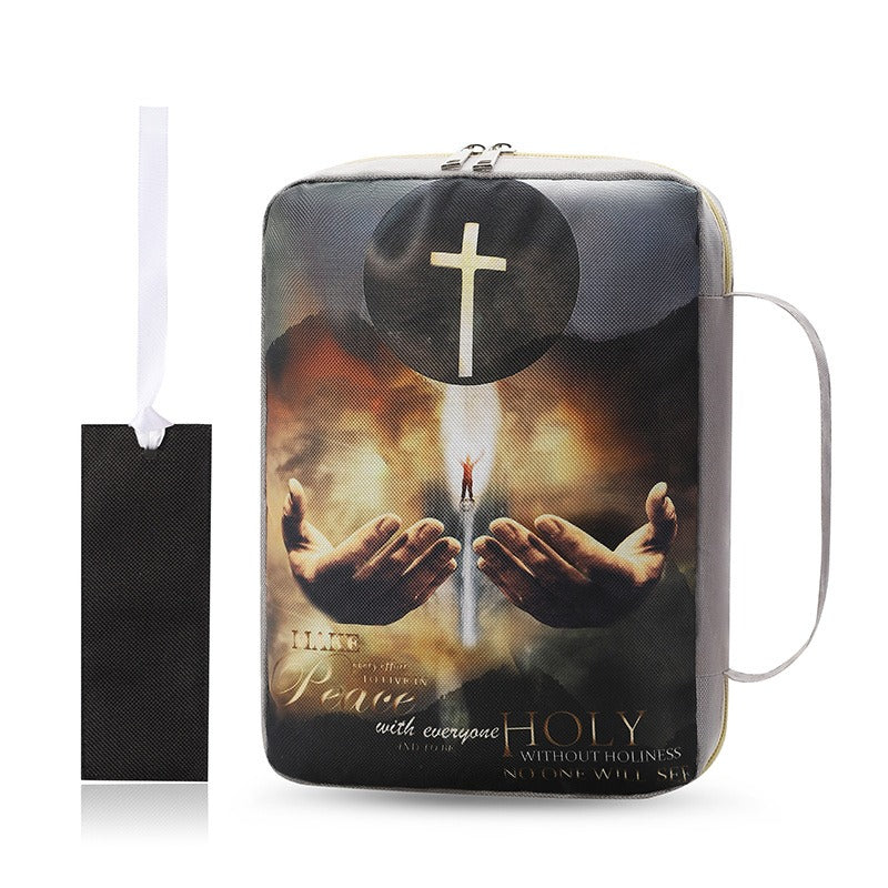 Printed Slipcover Bible Large Storage Bag