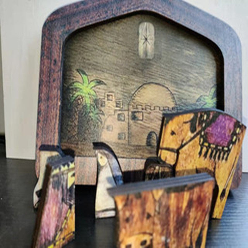 Wooden Nativity Puzzle - Religious Home Decor Piece | Home Decor