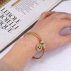 Women's Fashion Stainless Steel Cross Bracelet