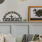 Cross & Bible Wall Art Decor for Home and Events | Home Decor