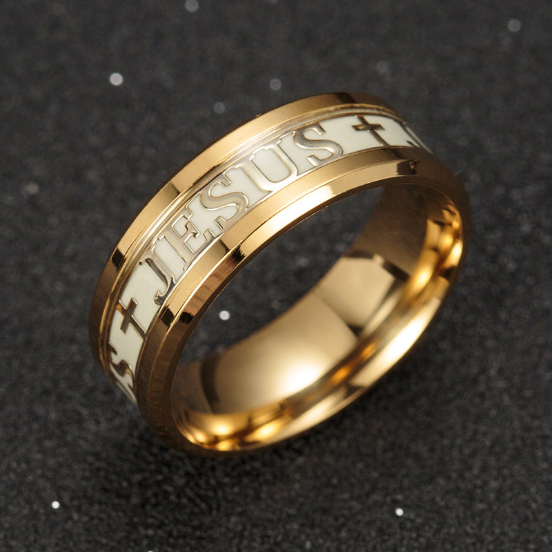 Anillo Cruz de Jesús - Banda de Fe Cristiana