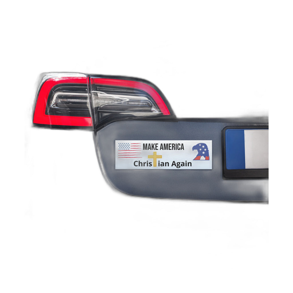 MACA Make America Christian Again Car Bumper Magnet - main