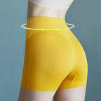 High Waist Seamless Shorts for Women - Plus Size