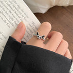 Cat Head Ring for Women