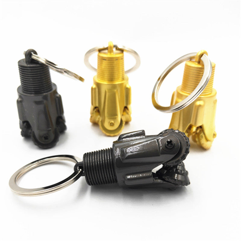 Alloy and Copper Material Creative Drill Keychain | Accessory