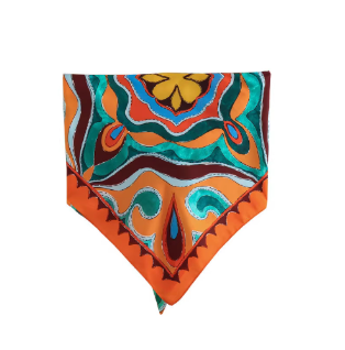 Colorful Print Swimsuit Set