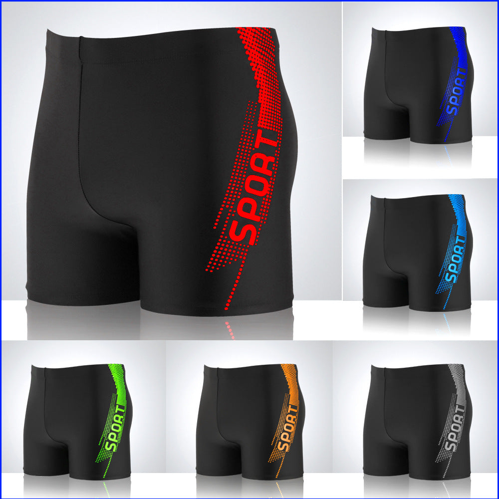 Men's Sport Print Swim Trunks