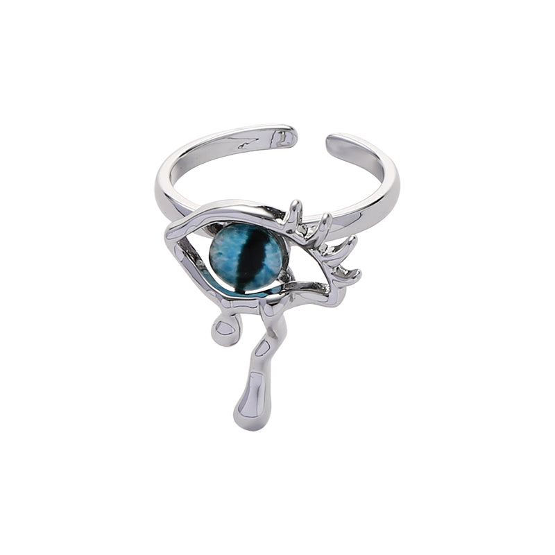 Devil's Eye Cat Ring for Fashionable Girls