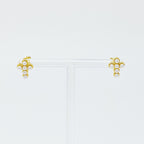 Dainty Cross Stud Earrings