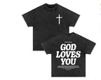 Bible Verse Retro T-shirt | Faith Streetwear