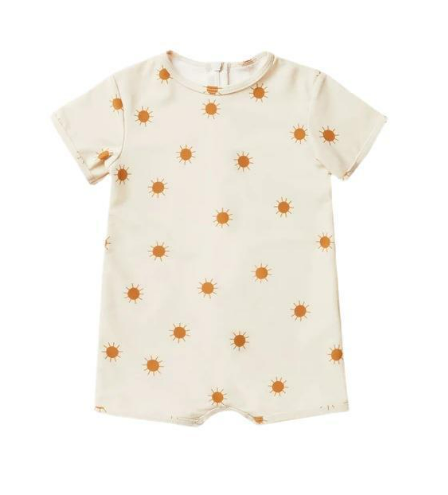 Baby Short-Sleeve Cotton Romper