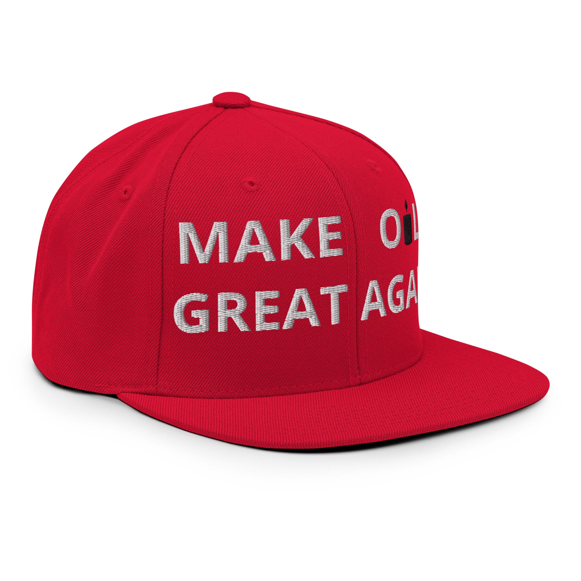 MAKE OIL GREAT AGAIN Satire Hat - Lifestyle Shot