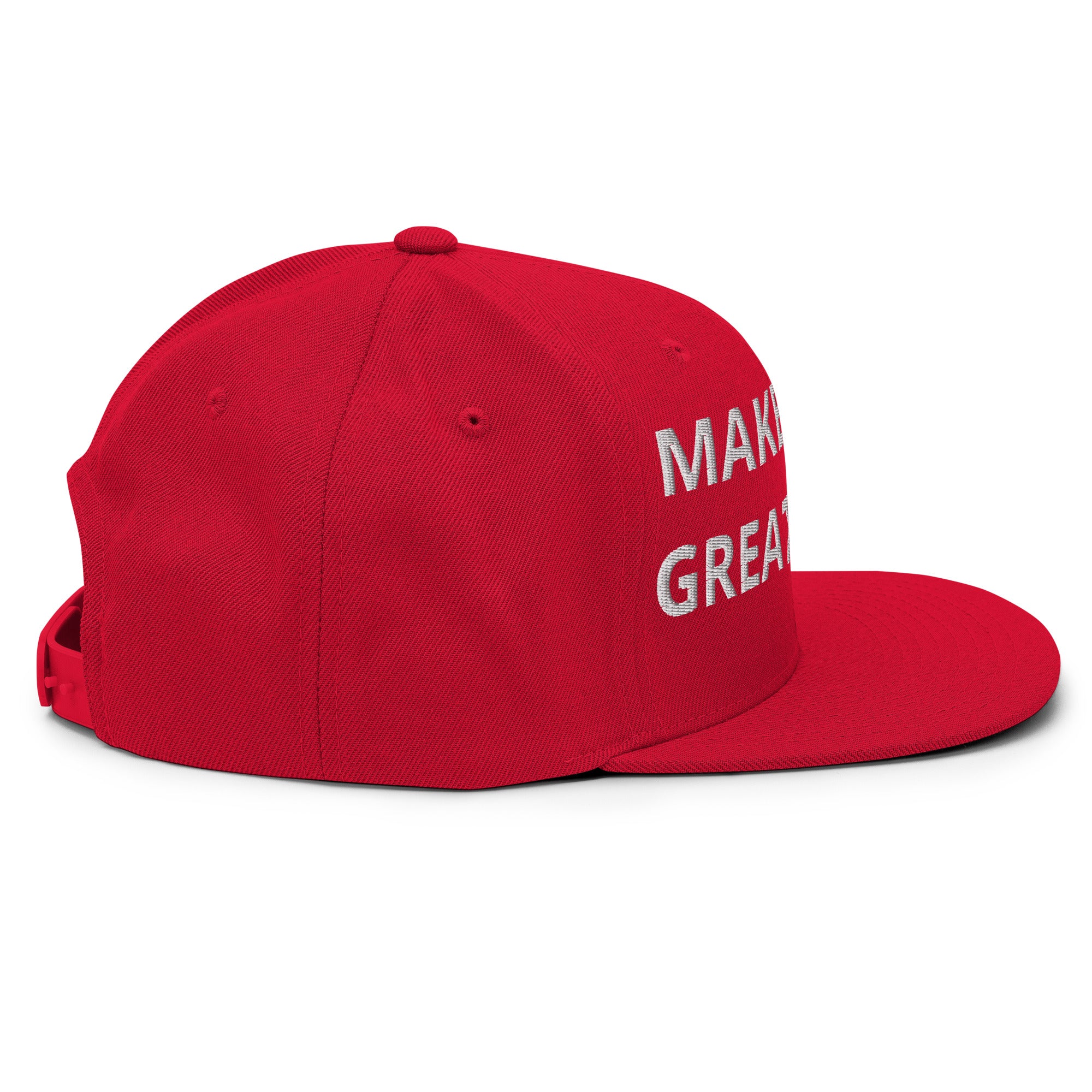 MAKE OIL GREAT AGAIN Satire Hat - Detail View