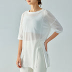 Lightweight Loose Summer Yoga Cover-Up for Women
