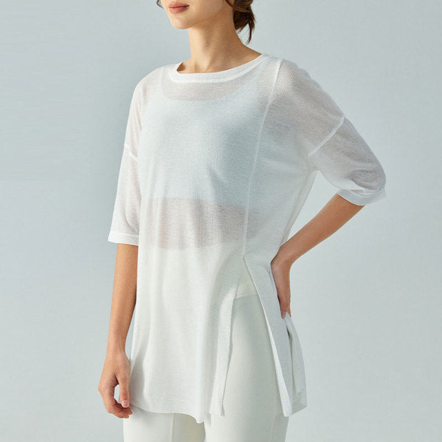 Lightweight Loose Summer Yoga Cover-Up for Women