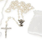 Manufacturer Direct Rosary Beads Imitation Glass Necklace