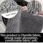 Absorbent Muddy Paw Dog Mat
