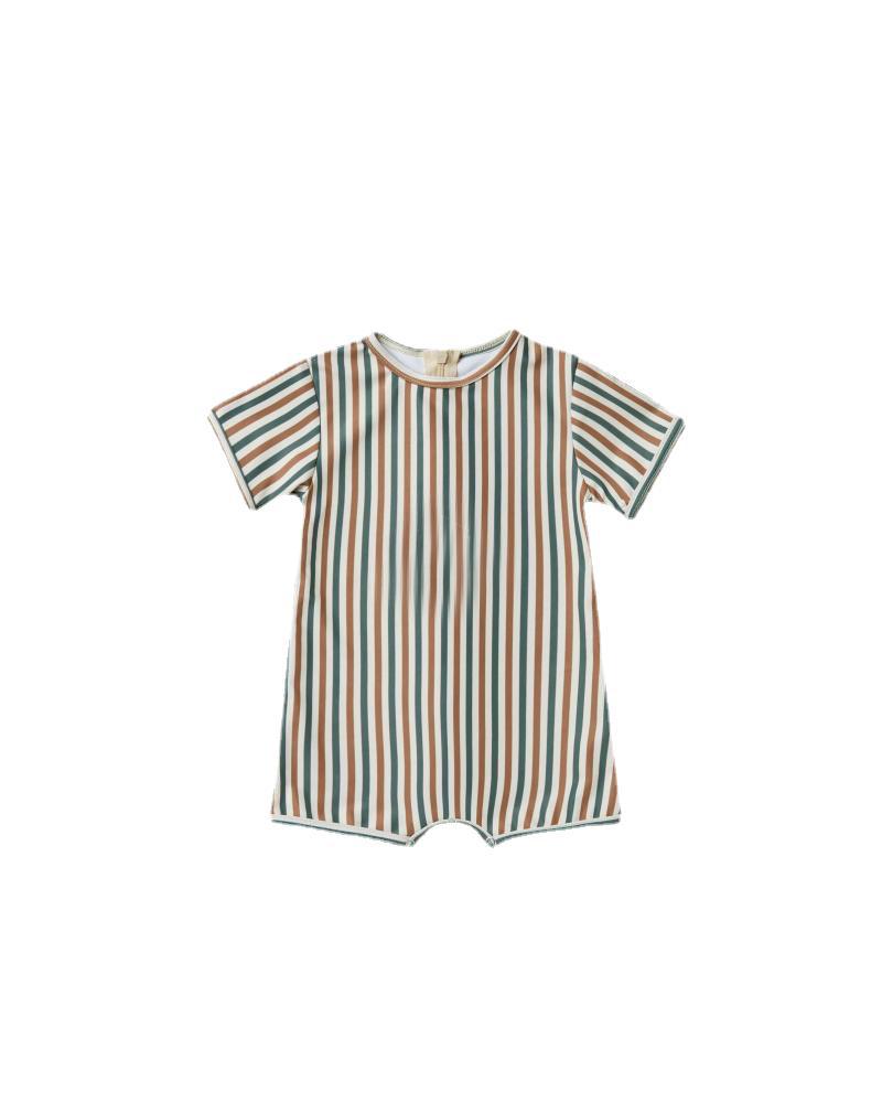Baby Short-Sleeve Cotton Romper