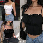 Summer New Sexy Slim Fit Crop Tank Top