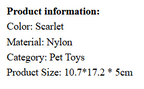 Dog Molar Nibbling Nylon Beef Flavor Toy