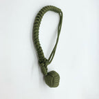 Outdoor EDC Self Defense Keychain with Monkey Fist Rope | Accessory