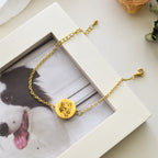 Pet Hair and Bone Ash Portrait Bracelet for Pets
