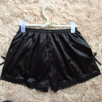Women's Silk-Feel Cami Top and Shorts Pajama Set