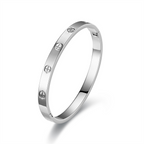 Stainless Steel Cross Nail Bracelet