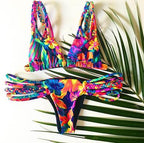Tropical Floral Bikini Set