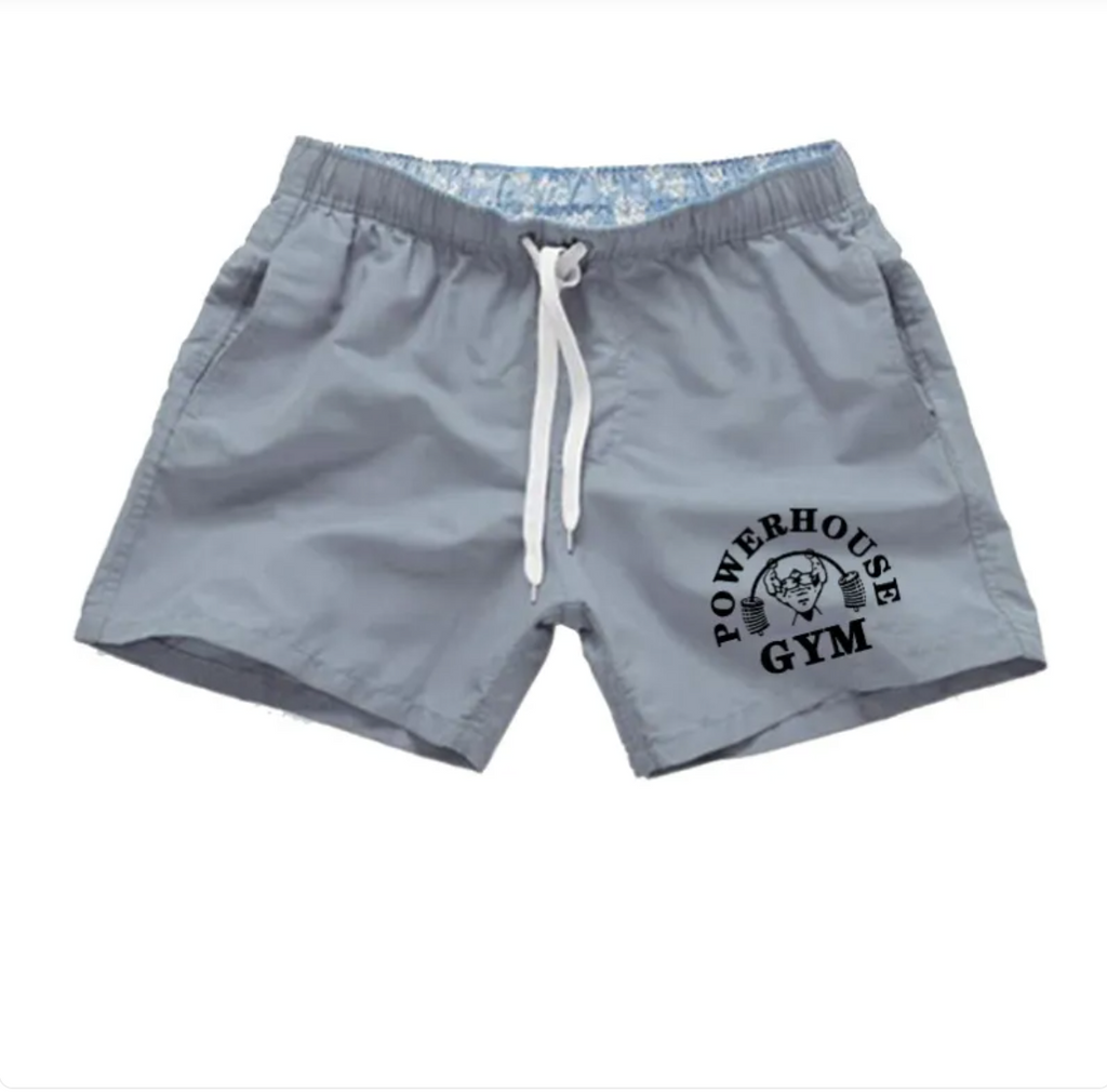 Men's Quick-Dry Drawstring Beach Shorts