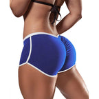 Women's Elastic Low Waist Slim Tight Shorts for Sports