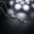 Fashionable Jesus Cross Necklace with Pendant